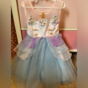 4T Unicorn Dress